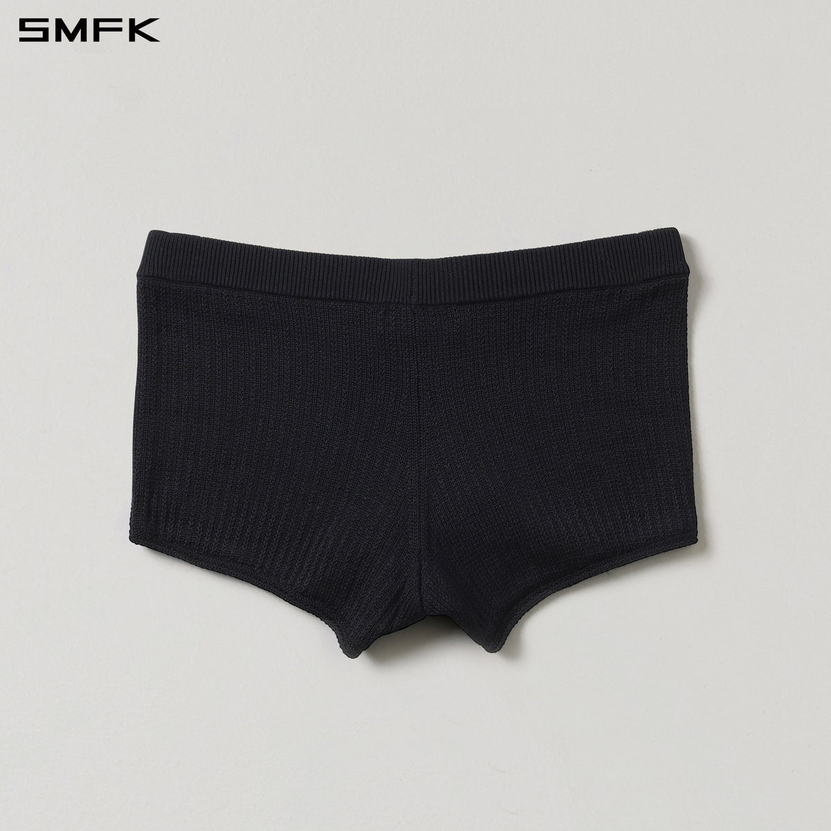 SMFK Myth Seer Strt Knit Shorts Tencel+Silk Wild Black