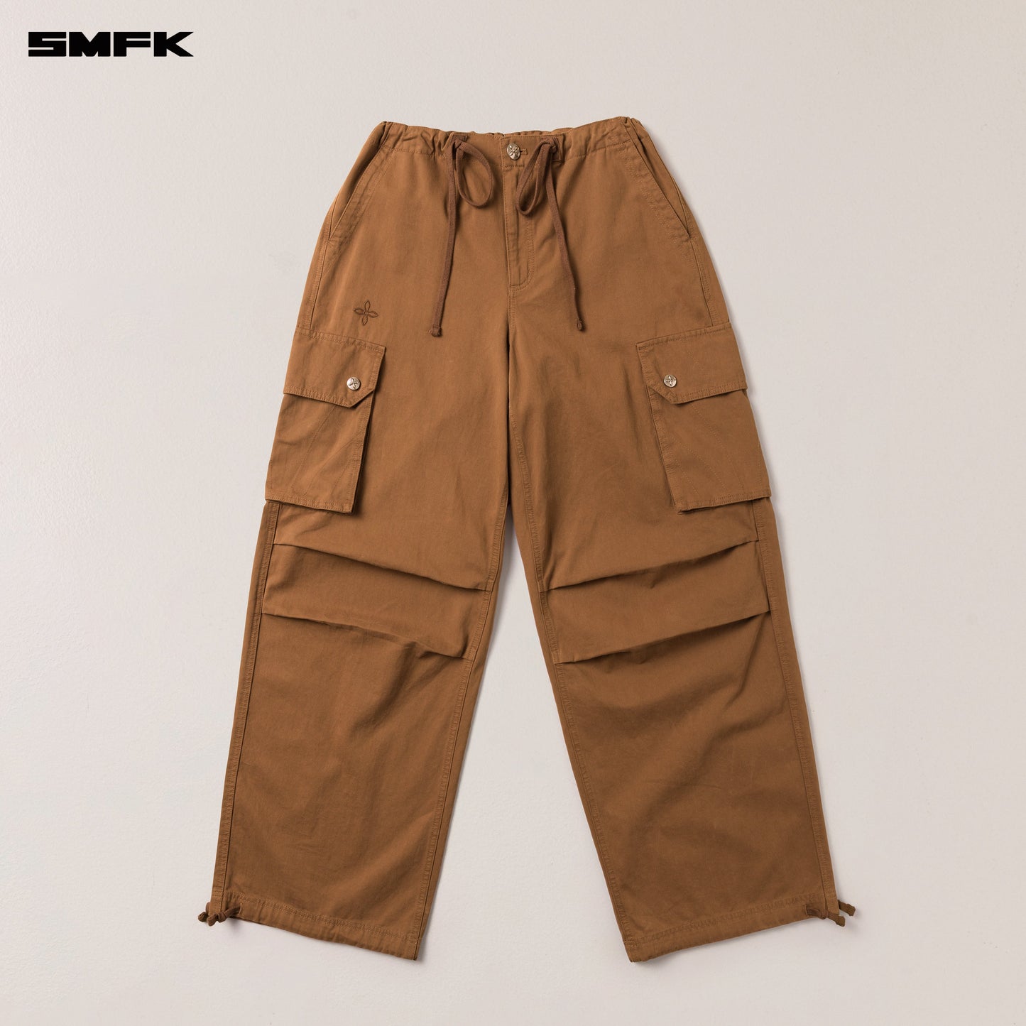 SMFK Compass Retro Para Pants Wild Horse Brown