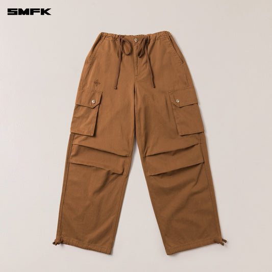 SMFK Compass Retro Para Pants Wild Horse Brown