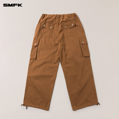 SMFK Compass Retro Para Pants Wild Horse Brown