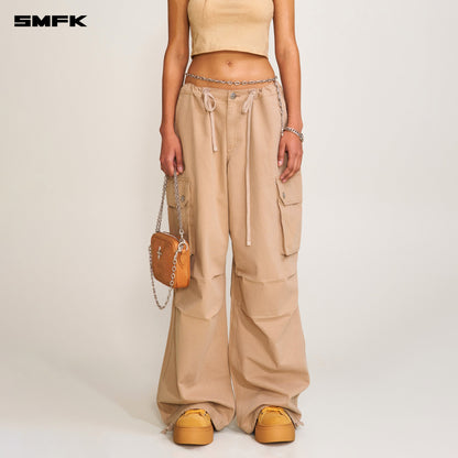 SMFK Compass Retro Para Pants Sand