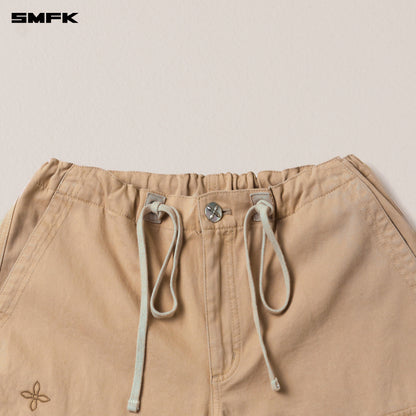 SMFK Compass Retro Para Pants Sand