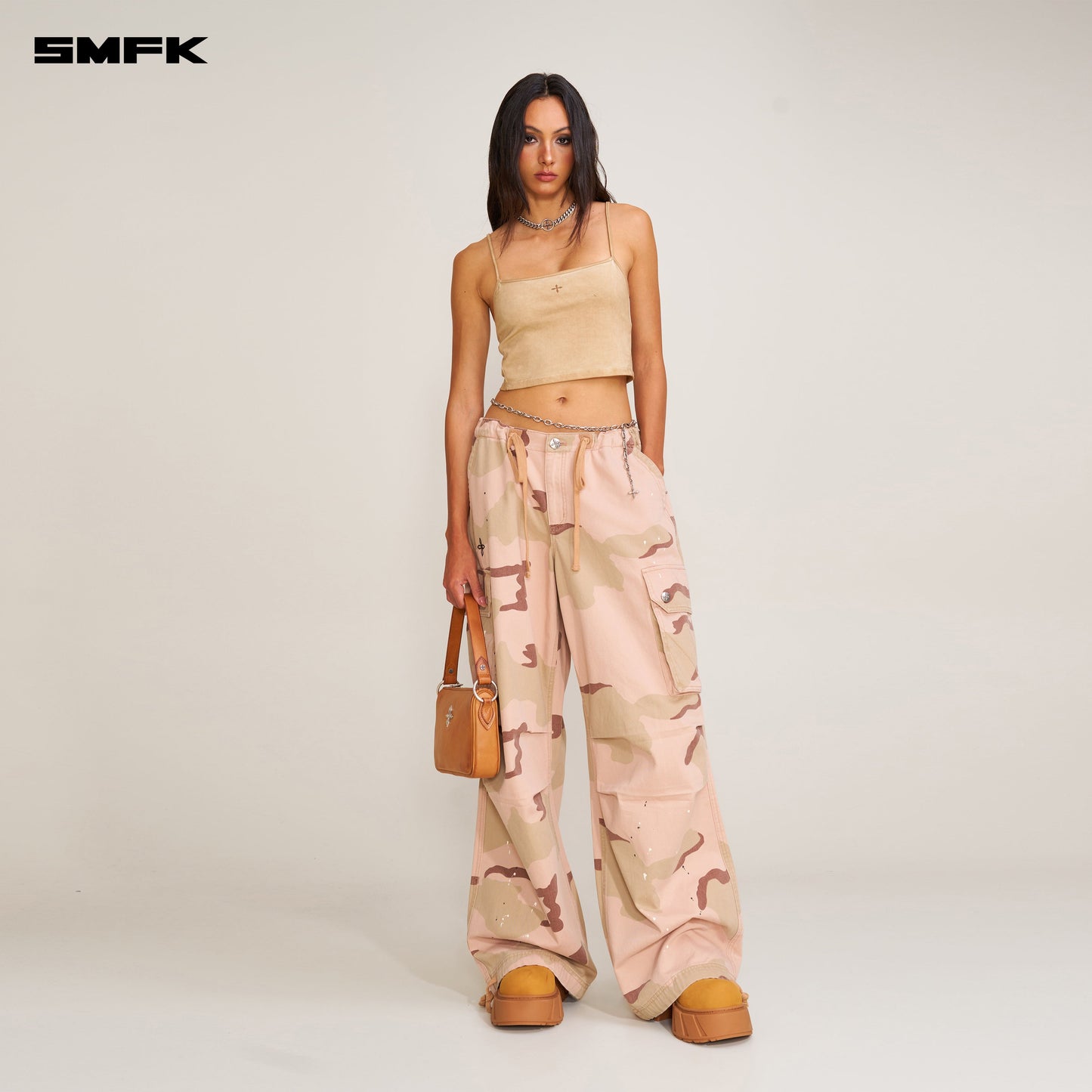 SMFK Compass Retro Camo Para Pants Desert Camouflage