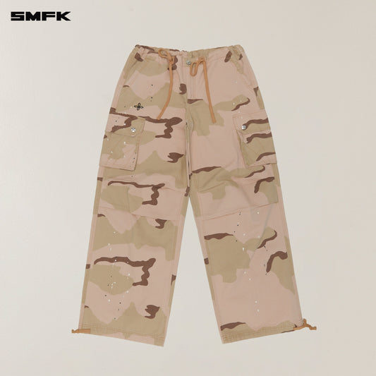 SMFK Compass Retro Camo Para Pants Desert Camouflage