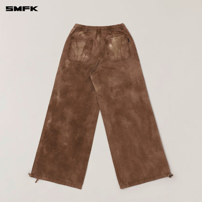 SMFK Rage Wild Origin Handcraft Tower Sports Cargo Pants Wild Horse Brown