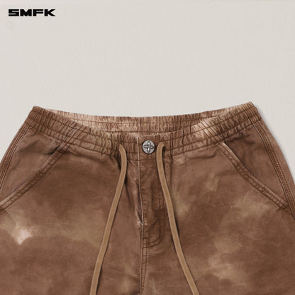 SMFK Rage Wild Origin Handcraft Tower Sports Cargo Pants Wild Horse Brown