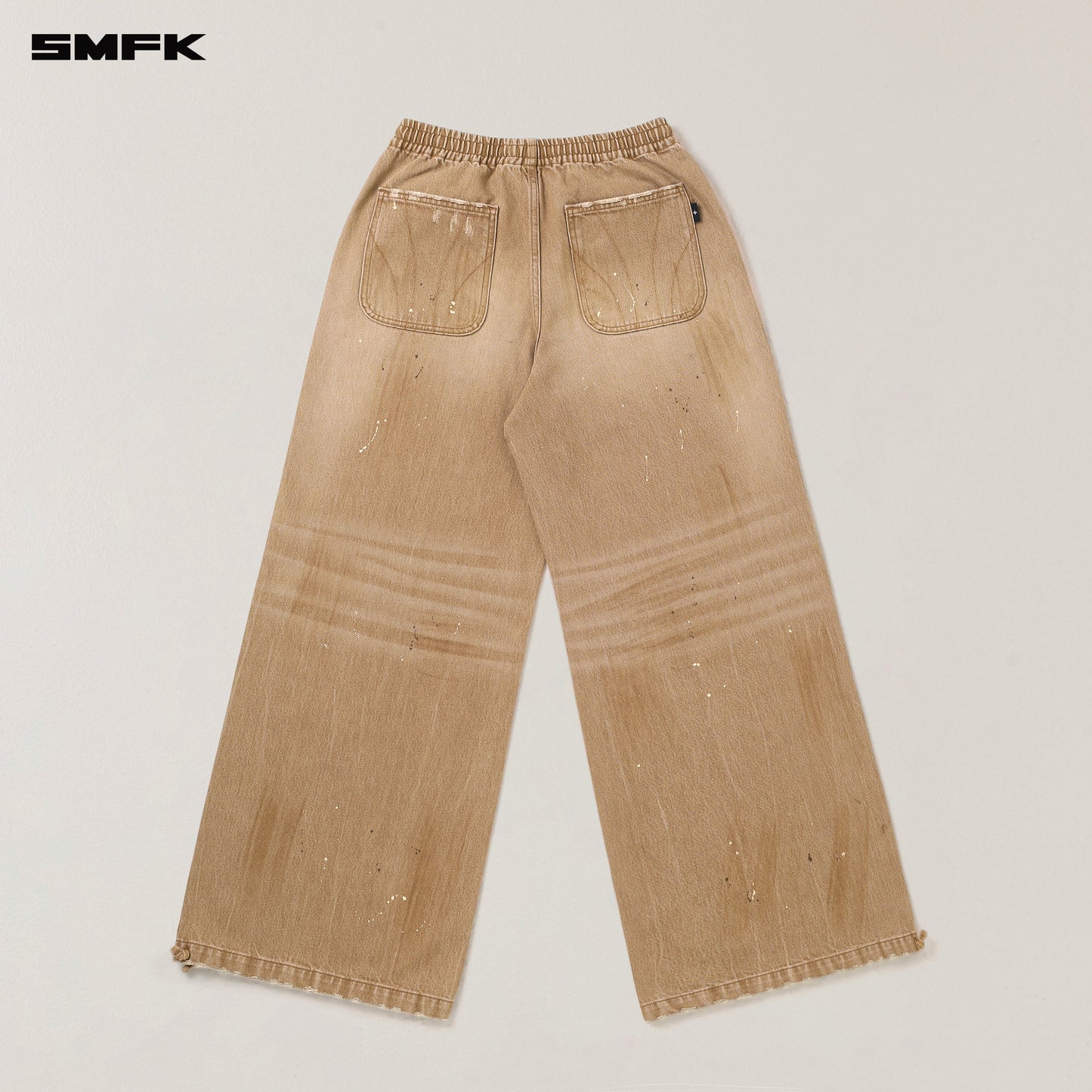 SMFK Rage Wild Origin Handcraft Tower Sports Cargo Pants Wild Cowboy Brown