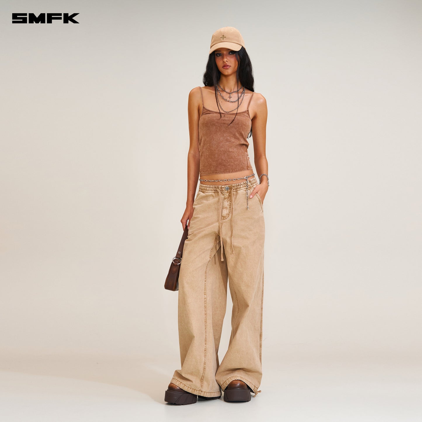 SMFK Rage Wild Origin Handcraft Tower Sports Cargo Pants Sand