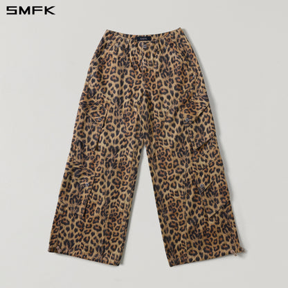 SMFK Mirage Vanish Loose Cargo Garment Dye Leopard Camo