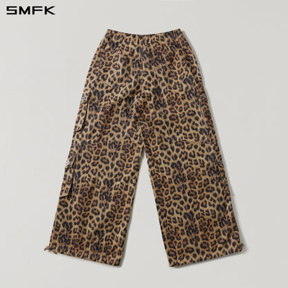 SMFK Mirage Vanish Loose Cargo Garment Dye Leopard Camo
