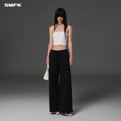 SMFK Mirage Vanish Loose Sports Cargo Garment Dye Vanish Black