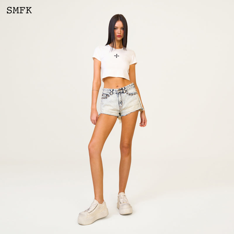 SMFK Compass Rove Skater Shoes In Cream