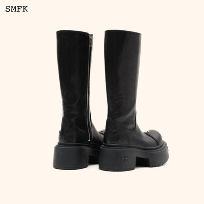 SMFK Compass Rider Medium Boots In Black