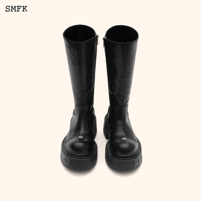 SMFK Compass Rider Medium Boots In Black