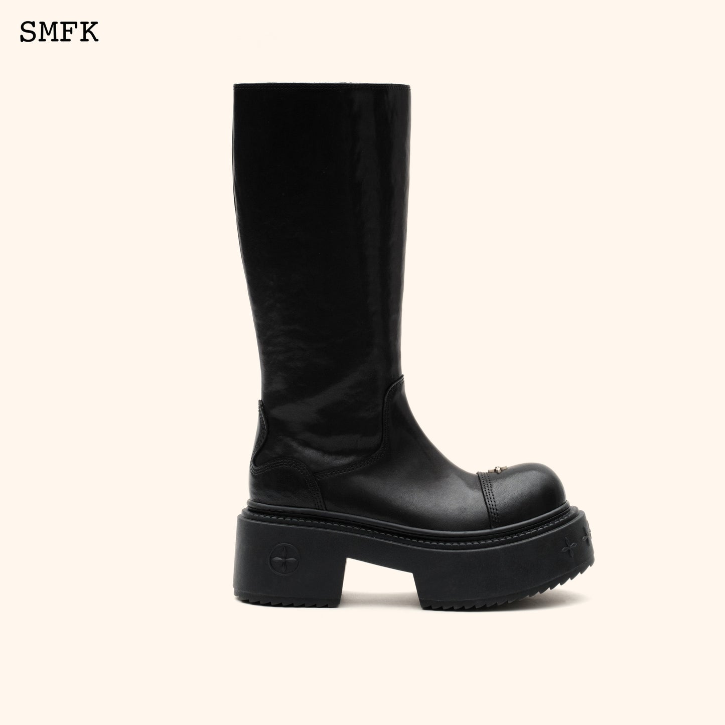 SMFK Compass Rider Medium Boots In Black