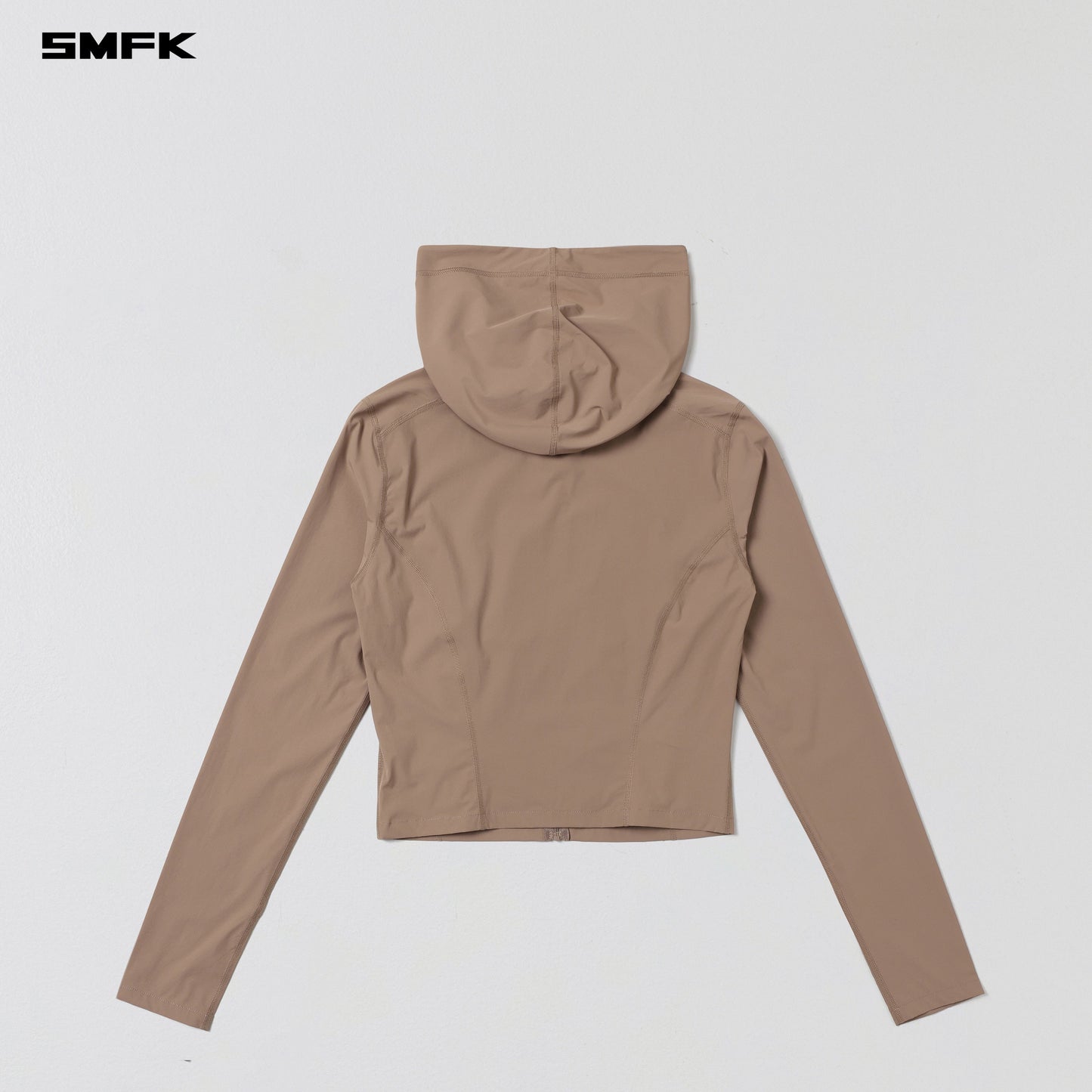 SMFK Focus Od Slim Hoodie E-Nylon Wild Brown