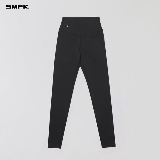 SMFK Focus Gym Taper Pants Lycra Nylon Wild Black
