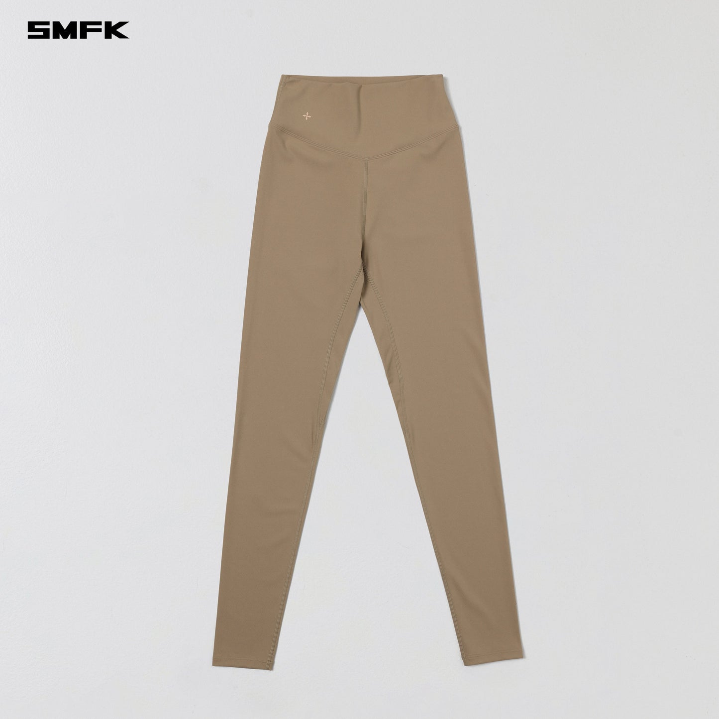 SMFK Focus Gym Taper Pants Lycra Nylon Wild Brown