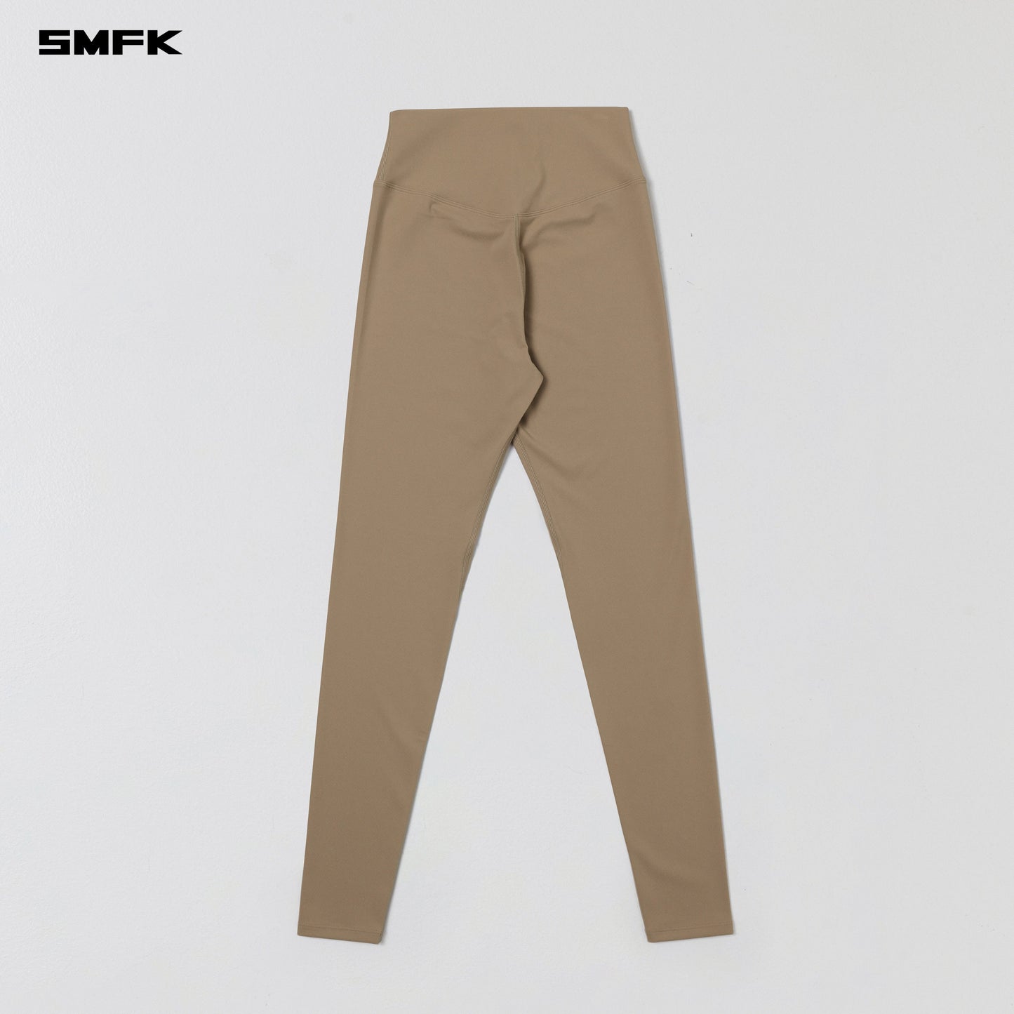 SMFK Focus Gym Taper Pants Lycra Nylon Wild Brown