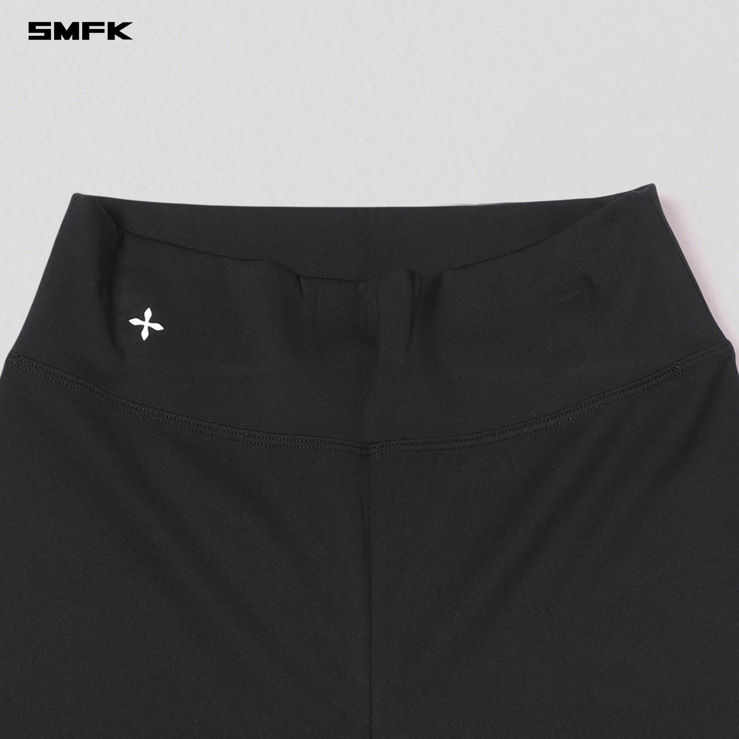 SMFK Focus Gym Mermaid Pants Lycra Nylon Wild Black