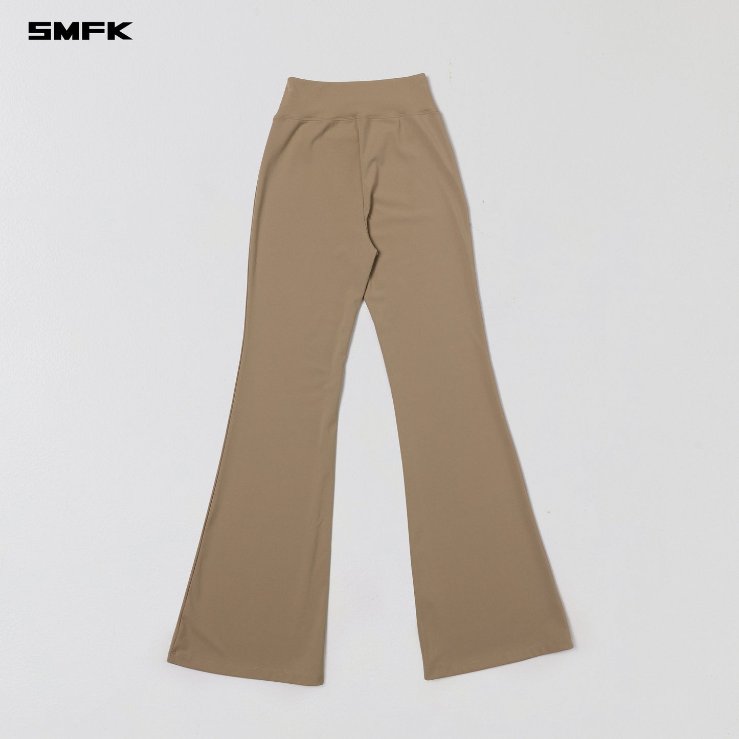 SMFK Focus Gym Mermaid Pants Lycra Nylon Wild Brown