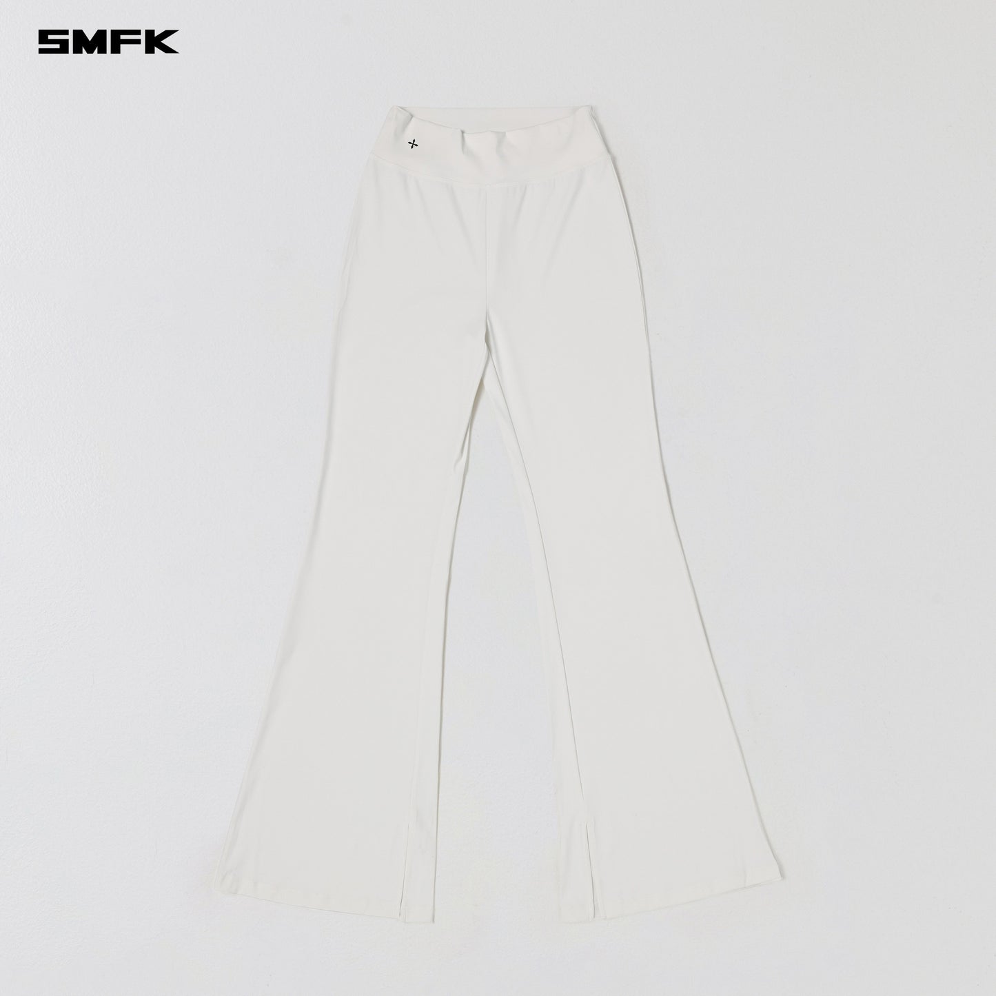 SMFK Focus Gym Mermaid Pants Lycra Nylon Cloud White