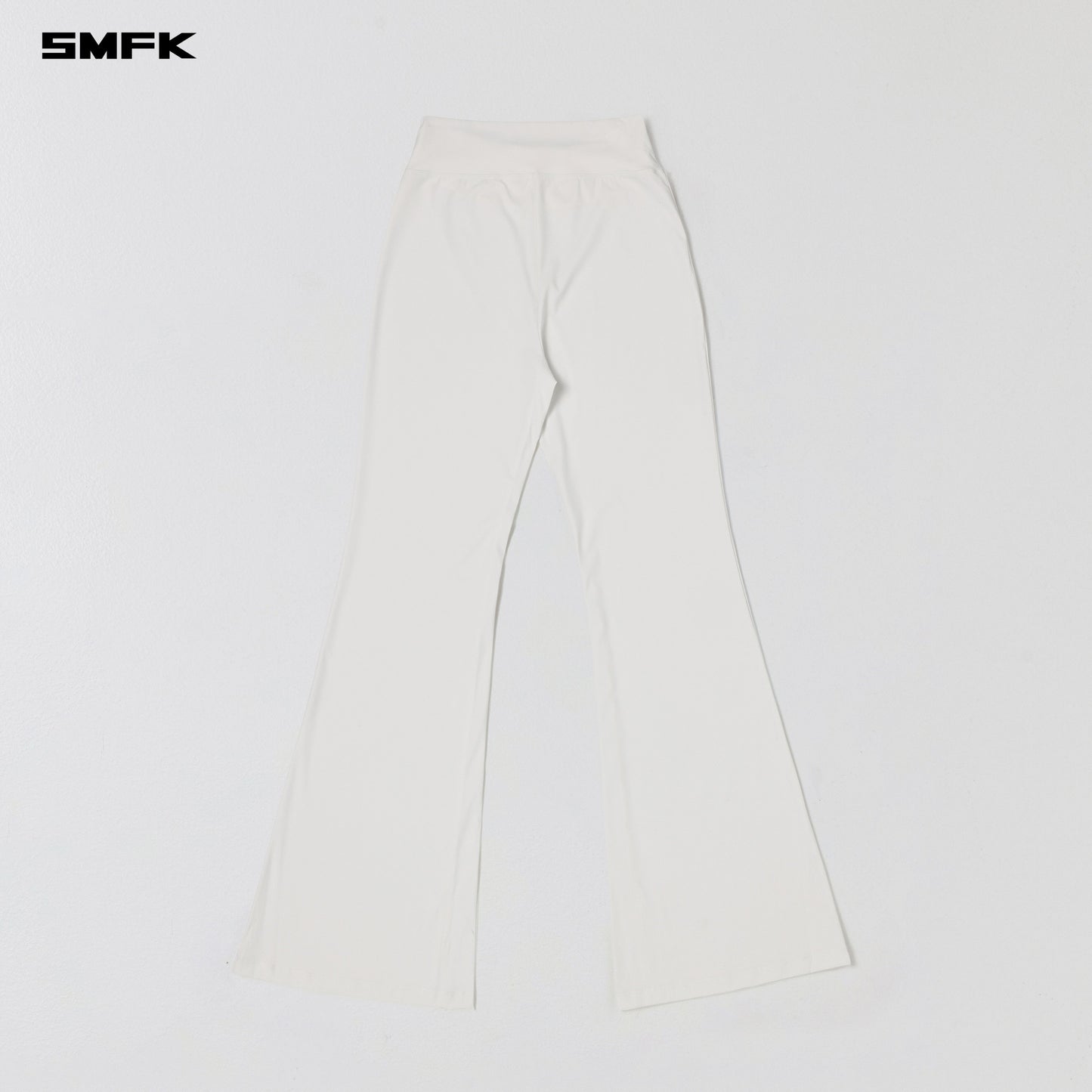 SMFK Focus Gym Mermaid Pants Lycra Nylon Cloud White