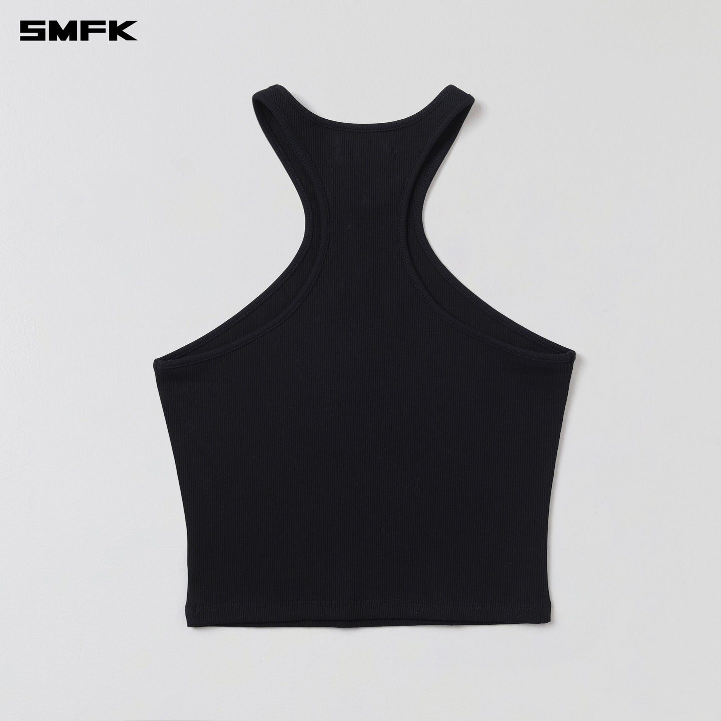 SMFK Poise X-Neck Tank / Cotton Wild Black