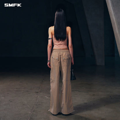 SMFK Poise X-Neck Tank / Cotton Sand