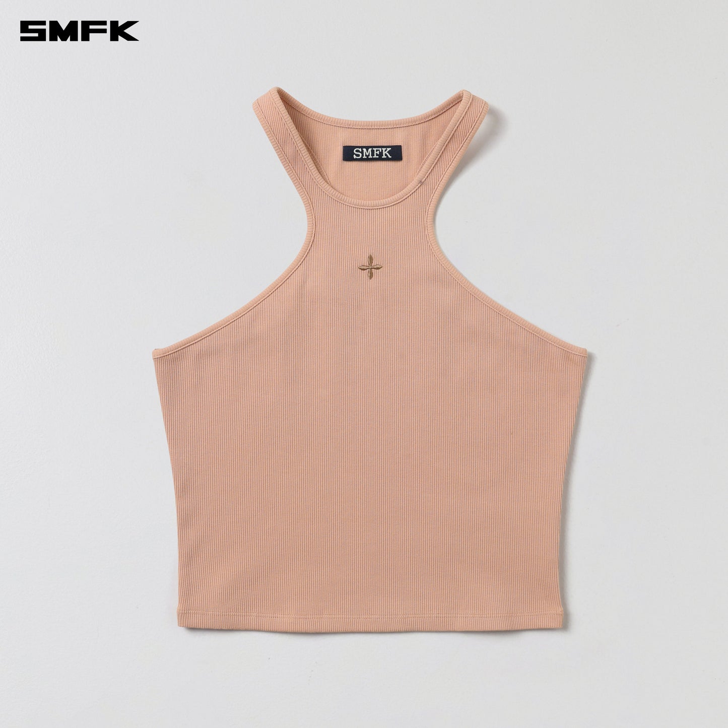 SMFK Poise X-Neck Tank / Cotton Sand