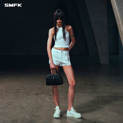 SMFK Poise X-Neck Tank / Cotton Cloud White