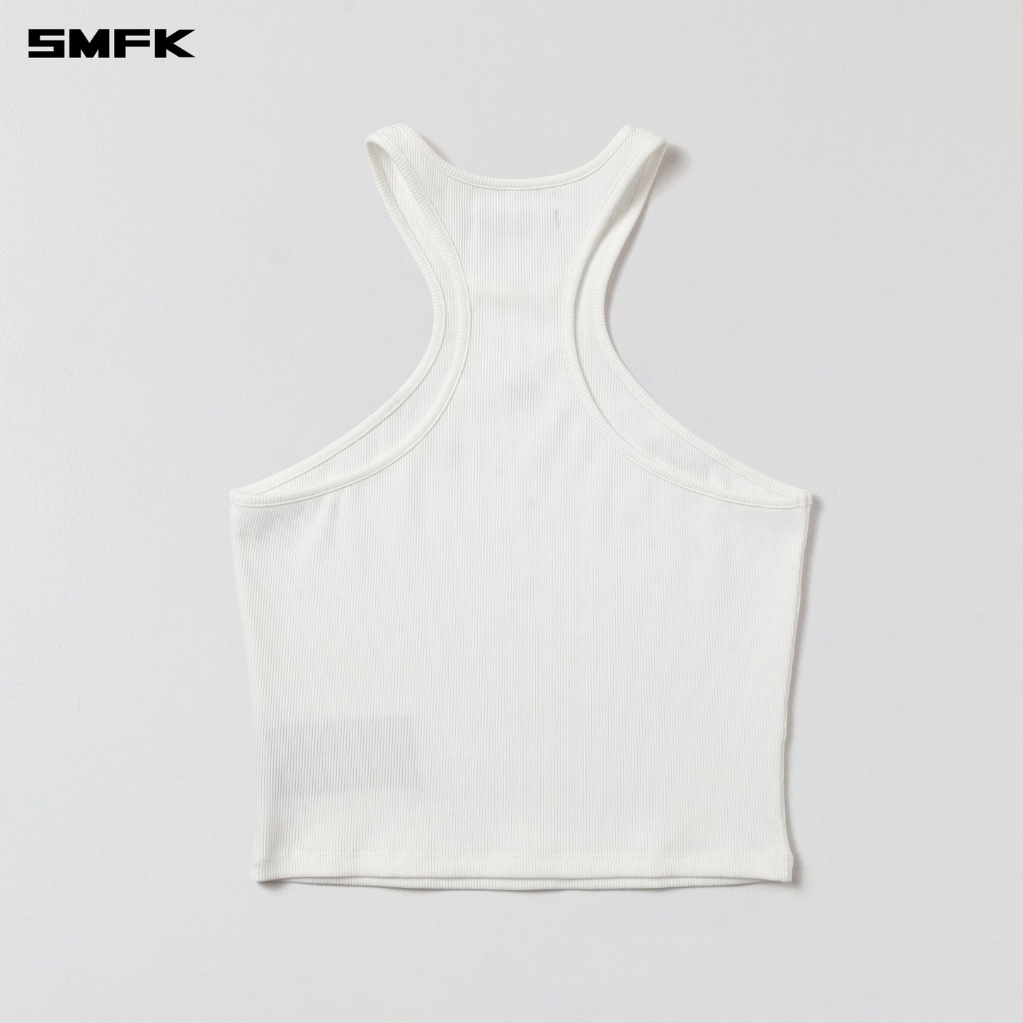 SMFK Poise X-Neck Tank / Cotton Cloud White