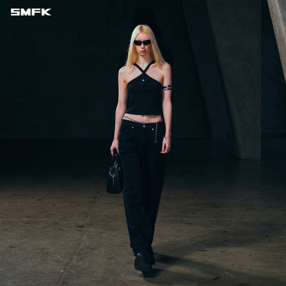 SMFK Poise X-Loop Camisole Cotton Wild Black