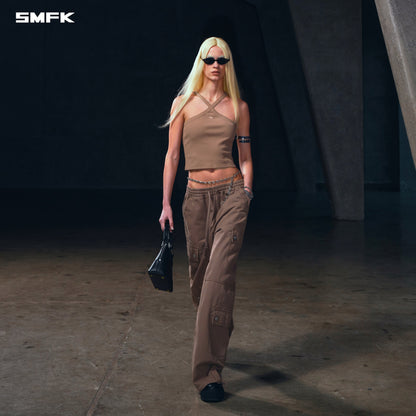 SMFK Poise X-Loop Camisole Cotton Wild Brown