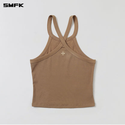 SMFK Poise X-Loop Camisole Cotton Wild Brown
