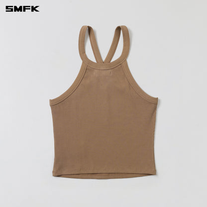 SMFK Poise X-Loop Camisole Cotton Wild Brown