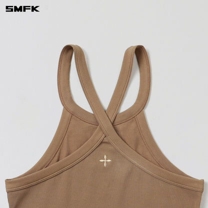 SMFK Poise X-Loop Camisole Cotton Wild Brown