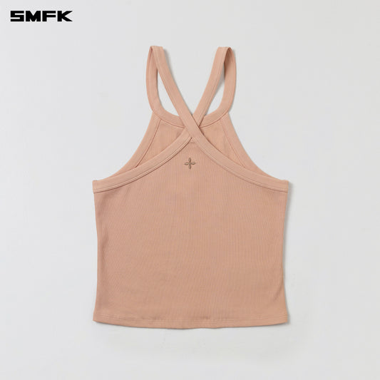 SMFK Poise X-Loop Camisole Cotton Sand