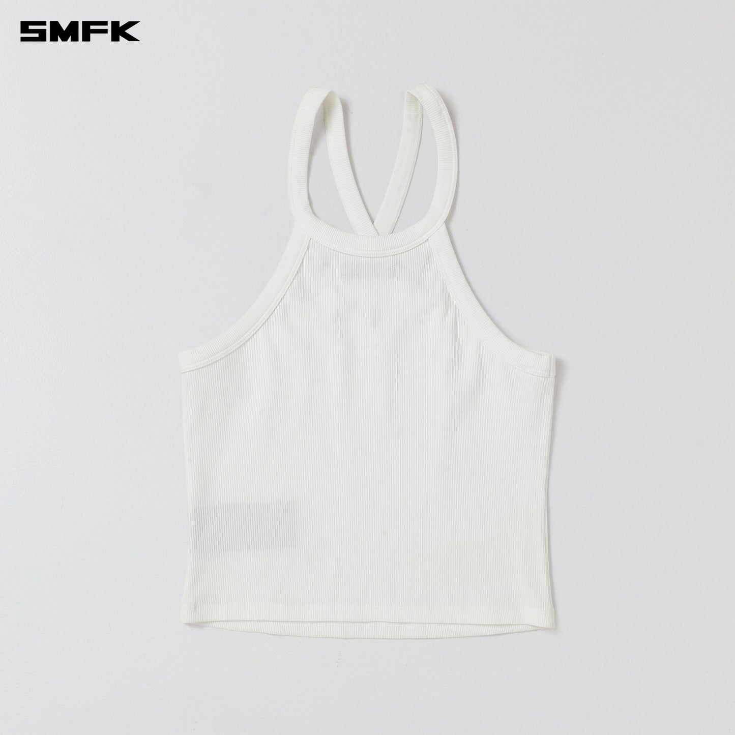 SMFK Poise X-Loop Camisole Cotton Cloud White