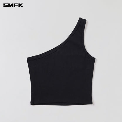 SMFK Poise Jungle Lines Tank Cotton Wild Black