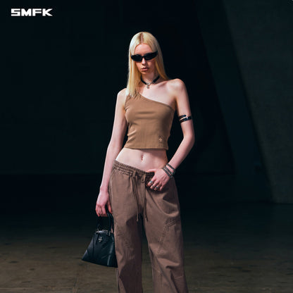 SMFK Poise Jungle Lines Tank Cotton Wild Brown