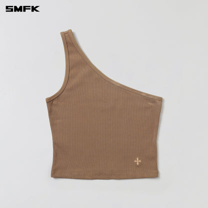 SMFK Poise Jungle Lines Tank Cotton Wild Brown