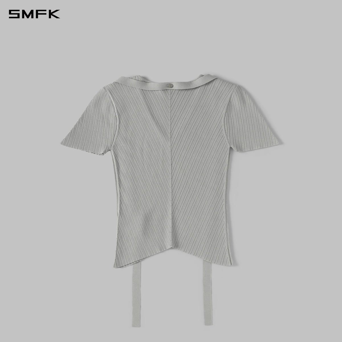 SMFK Myth Aeolus Evening Knit Tee Lenzing Tencel+Silk+Cotton Glacier Grey