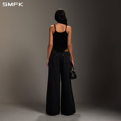 SMFK Myth Aeolus Trape Camisole Lenzing Tencel +Wool Wild Black