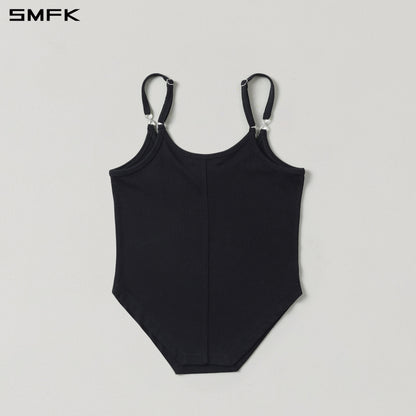 SMFK Myth Aeolus Trape Camisole Lenzing Tencel +Wool Wild Black