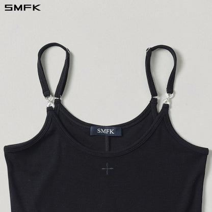 SMFK Myth Aeolus Trape Camisole Lenzing Tencel +Wool Wild Black
