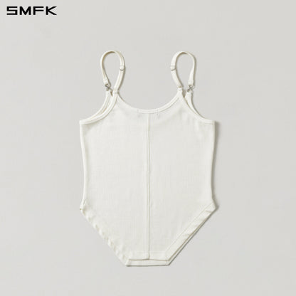 SMFK Myth Aeolus Trape Camisole Lenzing Tencel +Wool Cloud White