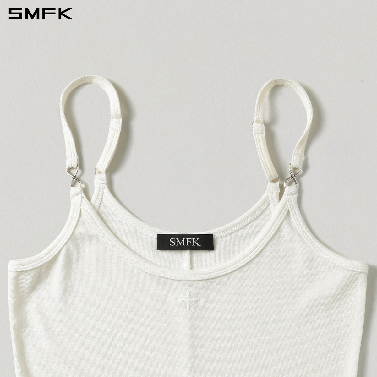 SMFK Myth Aeolus Trape Camisole Lenzing Tencel +Wool Cloud White