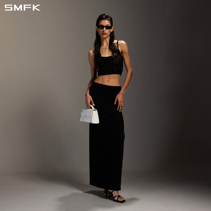 SMFK Myth Infinity Short Trape Camisole Lenzing Tencel+Wool Wild Black
