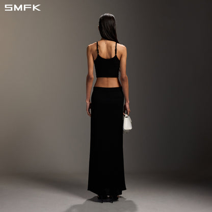 SMFK Myth Infinity Short Trape Camisole Lenzing Tencel+Wool Wild Black